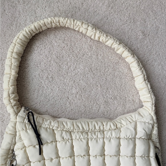 Quilted Puffer Hobo Shoulder Bag - Picture 2 of 9